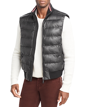 Bally Leather Padded Vest With Thermore Insulation