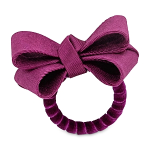 Juliska Tuxedo Evergreen Napkin Ring In Plum