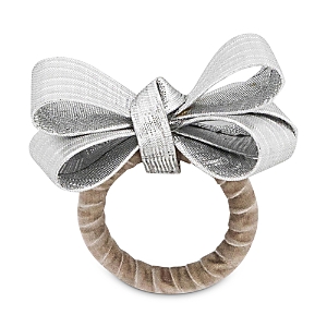 Juliska Tuxedo Silver Napkin Ring | Velvet In Silver
