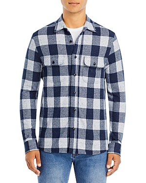 Faherty Legend Check Regular Fit Button Down Shirt In Arctic Buffalo