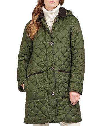 Barbour Lovell Hooded Quilted Coat | Bloomingdale's