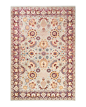 Bloomingdale's Mogul M1195 Area Rug, 6'1 X 8'10 In Light Blue