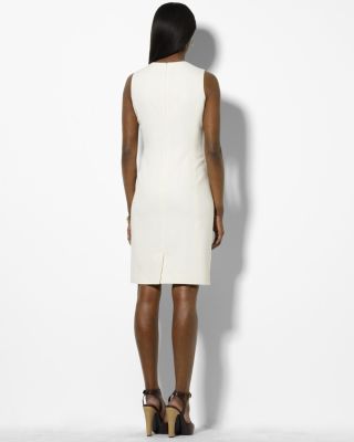 Ralph Lauren "Montana" Leather Patch Linen Dress, "Farima" Sandals & more |  Bloomingdale's Women