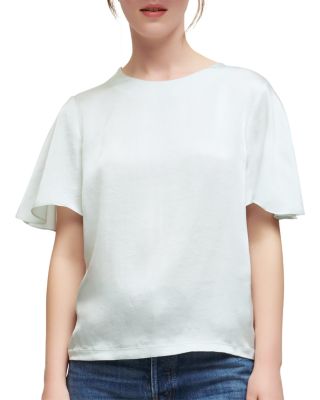 silk cotton tee