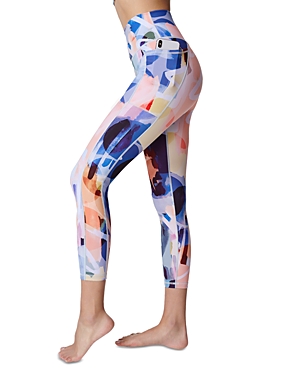 Sweaty Betty Super Sculpt Sustainable Leggings In Pink Art
