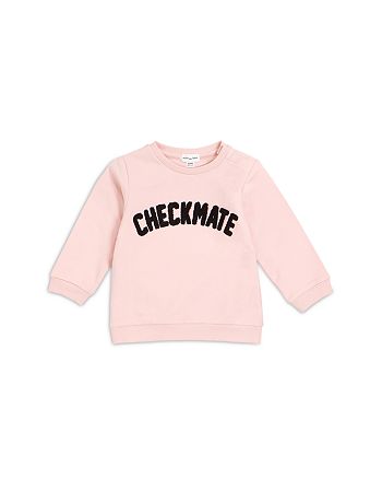 Miles The Label Miles Baby Girls' Checkmate Sweatshirt - Baby ...