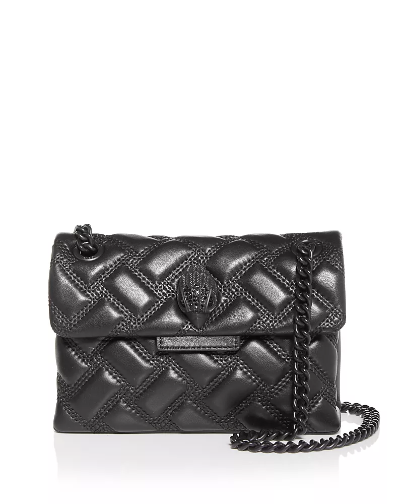 Kurt Geiger London Mini Kensington Drench Leather Crossbody