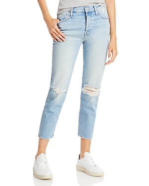 Mother The Scrapper Ankle Jeans in Bless You, Again!