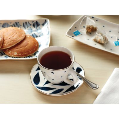 Blue Bay Espresso Cup and Saucer, Set of 4