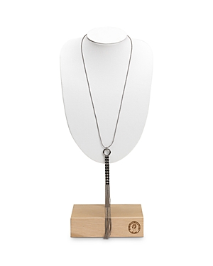 Peserico Bijoux Crystal Fringe Pendant Necklace, 25.98