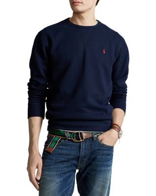 sweatshirt and polo