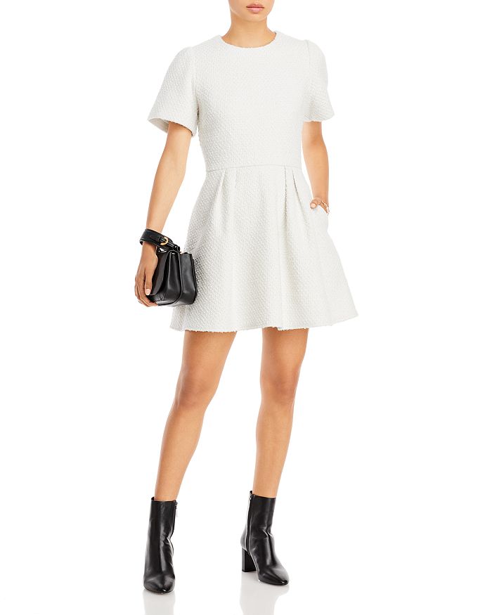 Aqua fit hot sale and flare dress