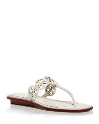 Tory Burch Tiny Miller Thong Leather in Perfect Black Sandals