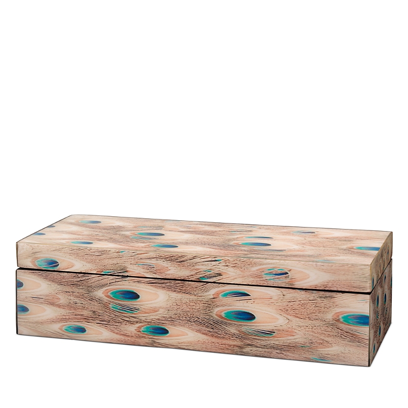 Jamie Young Plume Rectangle Box In White