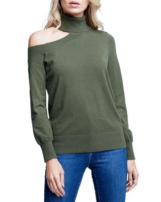 one shoulder sweater