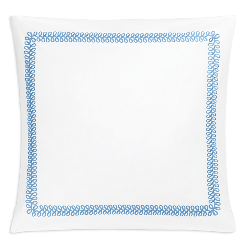 Matouk Astor Braid Euro Sham In Sky