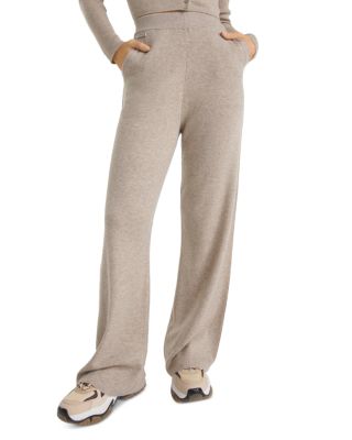 The Kooples - Roomy Beige Wool and Cashmere Pants - Women
