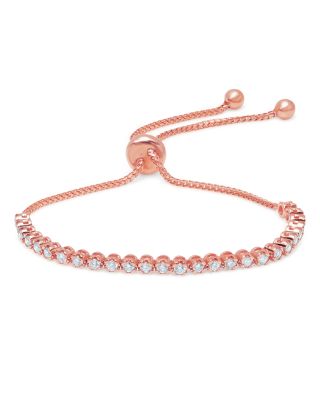 18K Gold Diamond Bolo Bracelet Collection