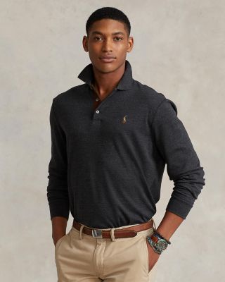 Polo Ralph Lauren Slim Fit Long Sleeve Poplin Button Down Shirt In