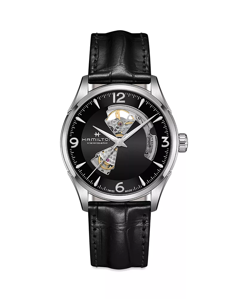 Hamilton Jazzmaster Open Heart Watch, 42mm