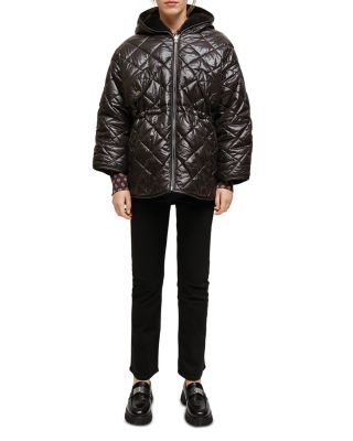 maje puffer coat