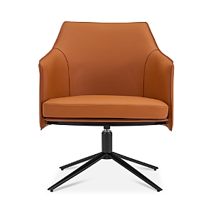 Euro Style Signa Lounge Chair In Cognac