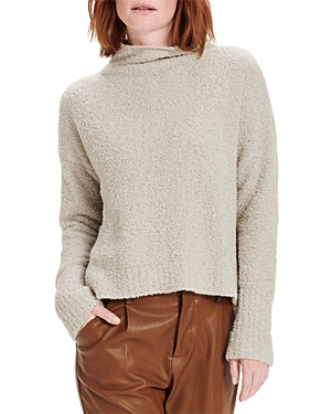 Ugg Sage Fluffy Knit Sweater In Driftwood
