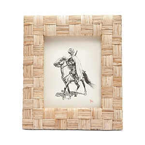 Pigeon & Poodle Grasse Natural Woven Rattan Frame, 8 x 10