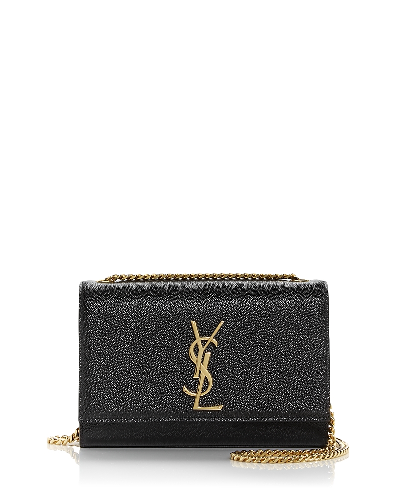 Saint Laurent Small Kate Bag in Grain De Poudre Embossed Leather · OS