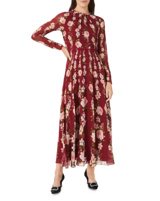 HOBBS LONDON Rosabelle Silk Dress Bloomingdale s