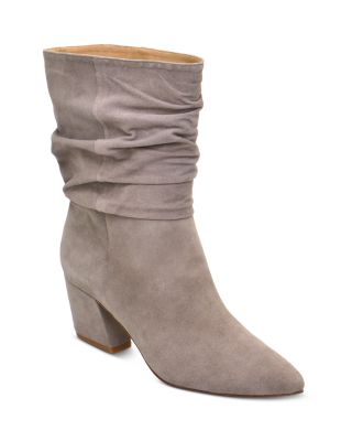 gray slouch boots