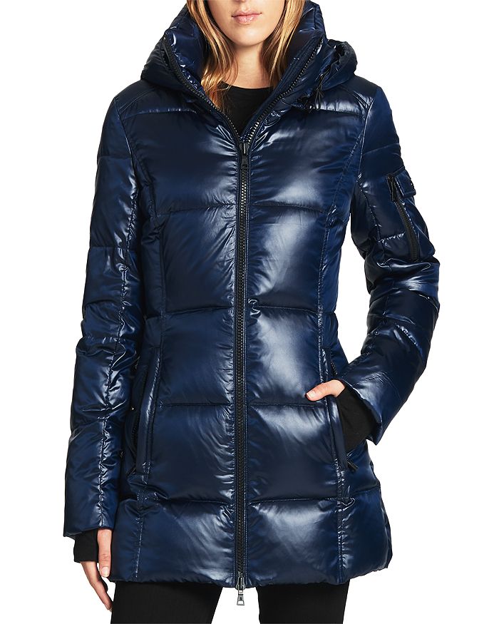 S13 NYC Hooded Glossy Puffer Coat (62% off) - Comparable value $265 ...