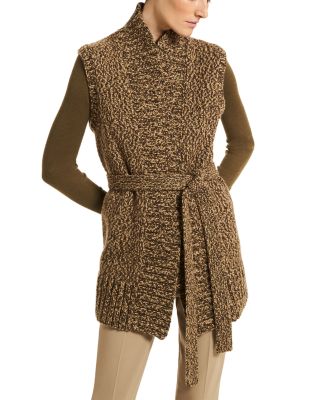 michael kors belted vest