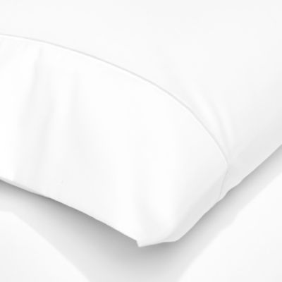 500TC Sateen Wrinkle-Resistant Standard Pillowcase, Pair - Exclusive