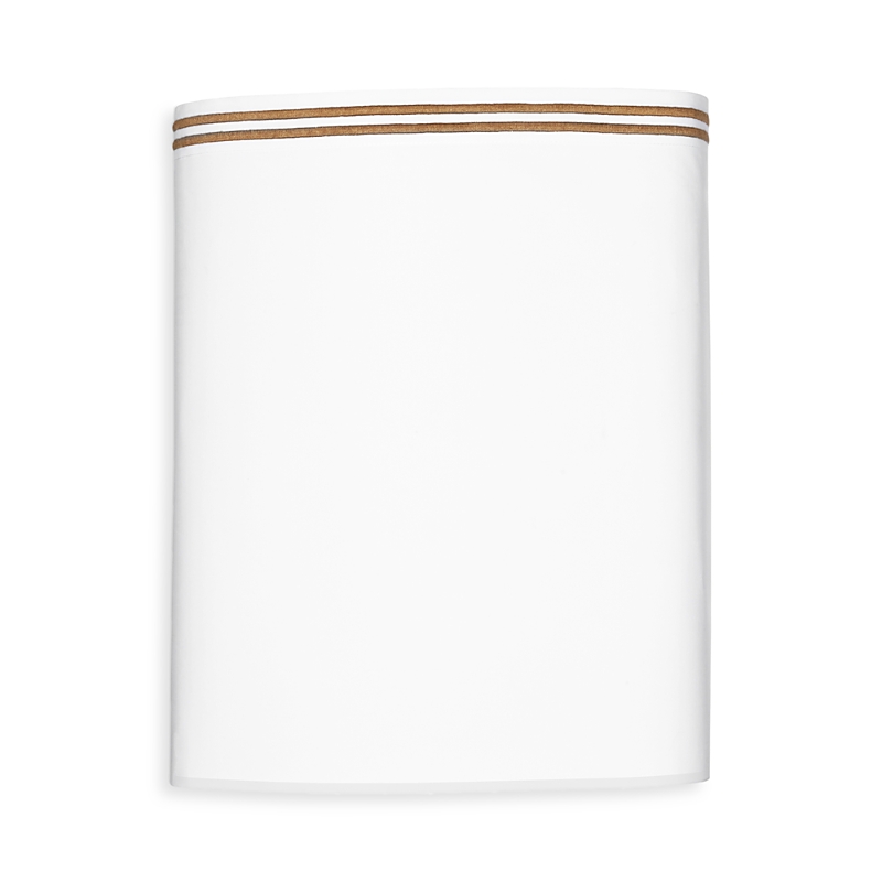 Hudson Park Collection Italian Percale Full Flat Sheet - Exclusive In Champagne