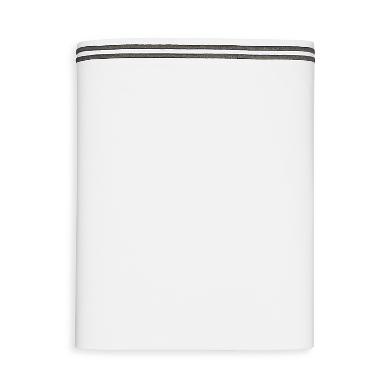 Hudson Park Collection Italian Percale Full Flat Sheet - Exclusive In Charcoal