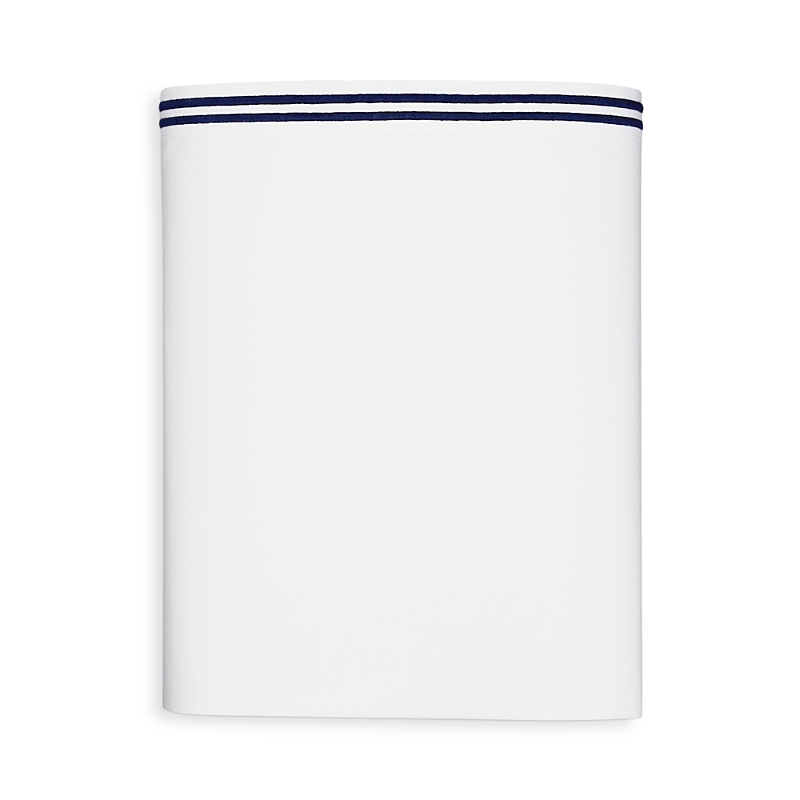 Hudson Park Collection Italian Percale Full Flat Sheet - Exclusive In Marine Navy