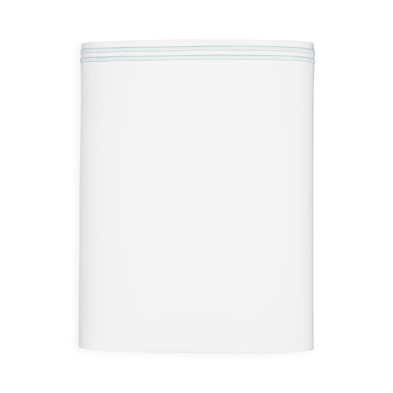 Hudson Park Collection Italian Percale Flat Sheet, Queen - Exclusive In Opaline
