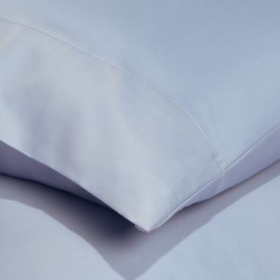 500TC Wrinkle Resistant Sateen Standard Pillowcases, Pair - Exclusive