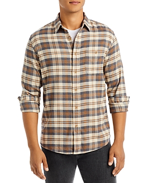 Faherty The Movement Flannel Plaid Regular Fit Button Down Shirt In West Range Plaid
