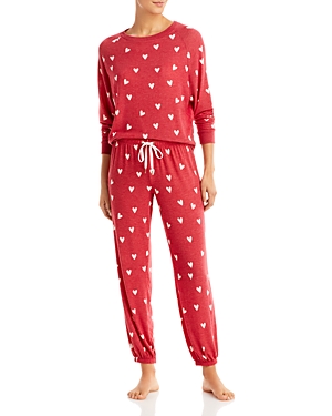 Honeydew Star Seeker Printed Pajama Set In Vixon Hearts - 100% Exclusive