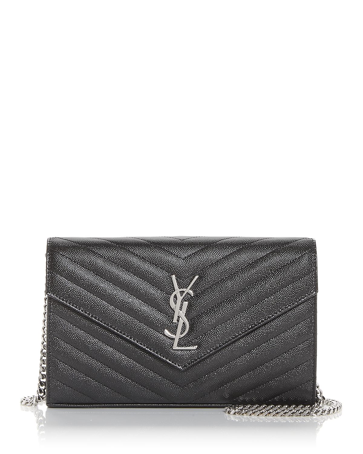 Saint Laurent Classic Cassandre Chain Wallet