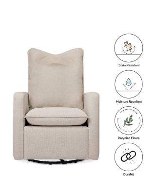 Cali Pillowback Swivel Glider