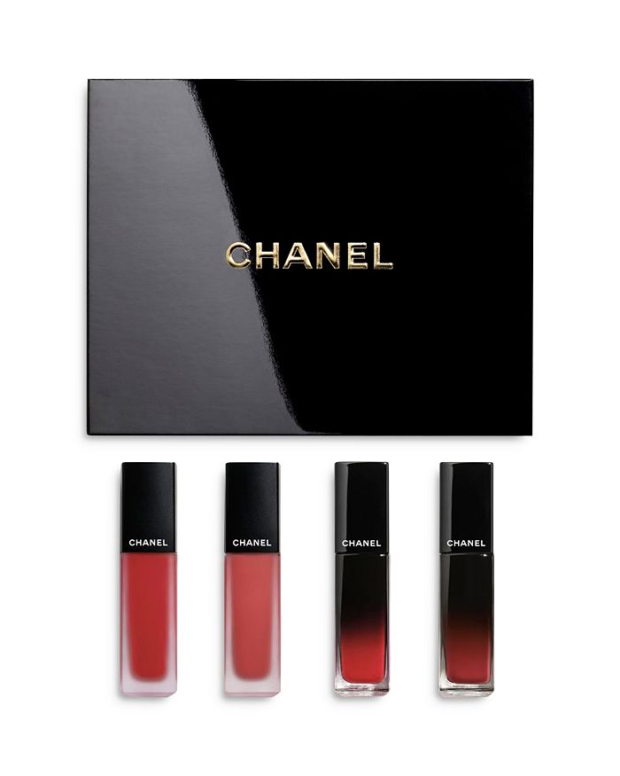 CHANEL ROUGE ALLURE LE COFFRET Set of 4 Liquid Lipsticks