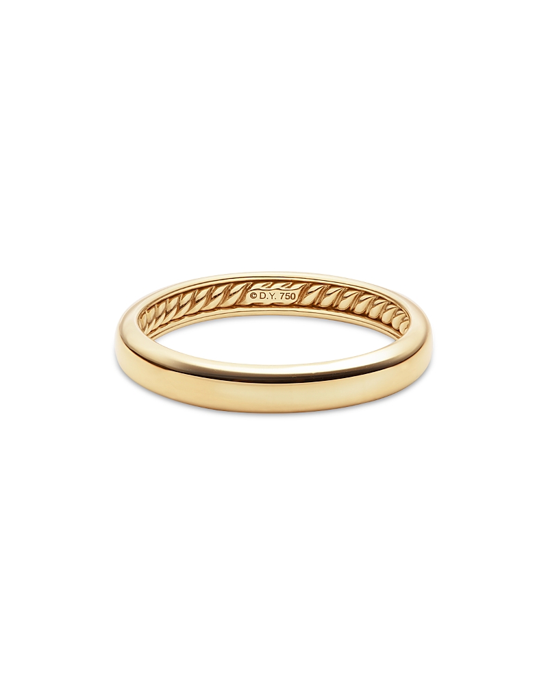 David Yurman Men's 18K Yellow Gold Classic Band
