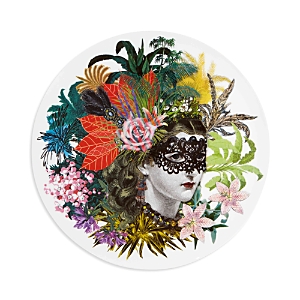 Vista Alegre Love Who You Want By Christian Lacroix Charger Plate In Mamzelle Scarlet