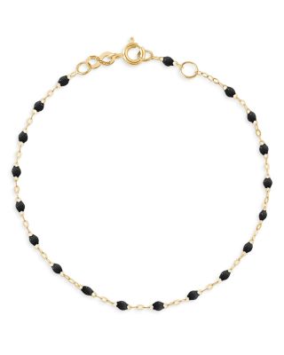 18K Yellow Gold Classic Gigi Resin Bracelet