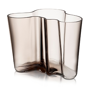 Iittala Aalto 6.25 Clear Vase In Linen