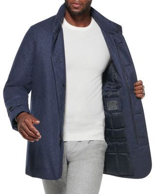 Stretch Down Filled Car Coat