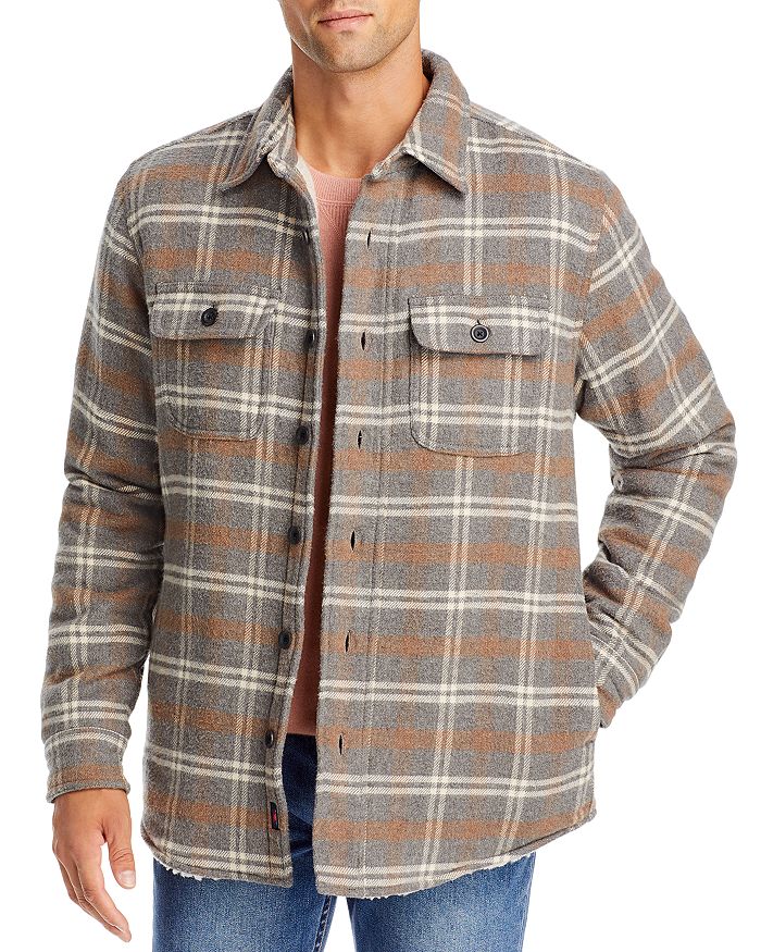 Faherty Sherpa Lined CPO Shirt Jacket | Bloomingdale's